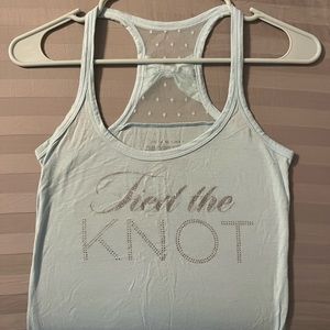 Small Blue Victoria’s Secret Bride Tank